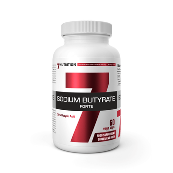 7NUTRITION SODIUM BUTYRATE FORTE- 60 VEGE KAPS